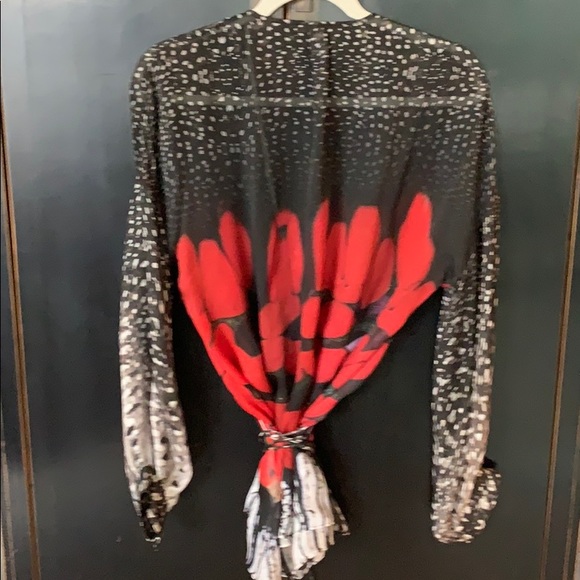 ROBERTO CAVALLI SILK BLOUSE - Picture 3 of 4